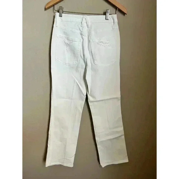 Good American Good Curve Straight Jeans White011 Size 2 - Picture 12 of 12